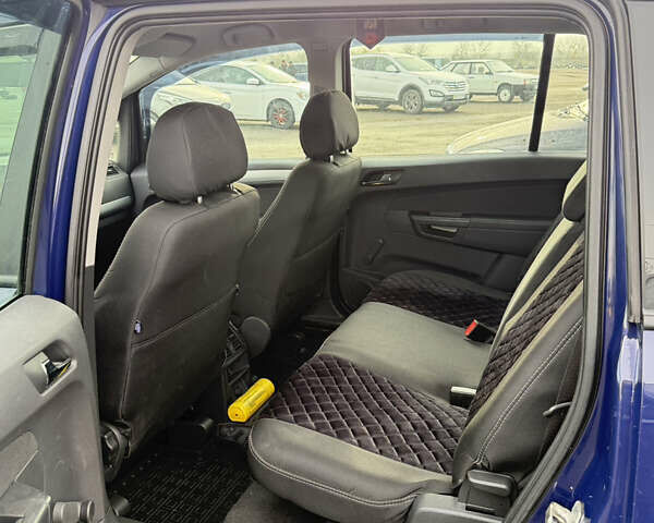 Синий Опель Зафира, объемом двигателя 1.6 л и пробегом 192 тыс. км за 7250 $, фото 8 на Automoto.ua