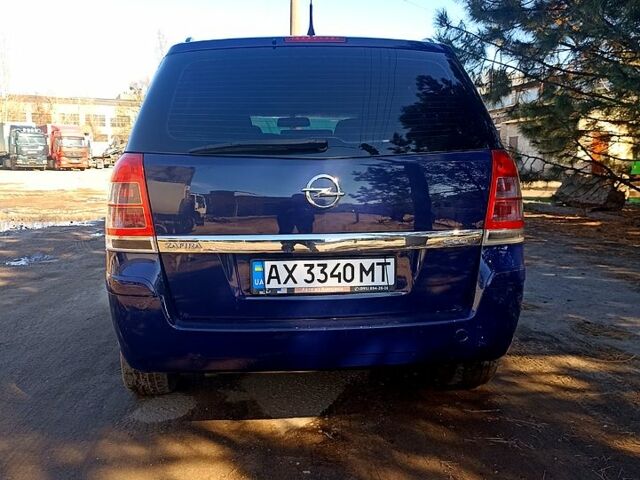 Синій Опель Зафіра, об'ємом двигуна 1.7 л та пробігом 187 тис. км за 7950 $, фото 6 на Automoto.ua