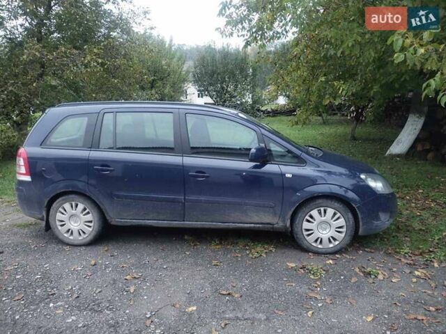 Синій Опель Зафіра, об'ємом двигуна 1.7 л та пробігом 296 тис. км за 6200 $, фото 1 на Automoto.ua