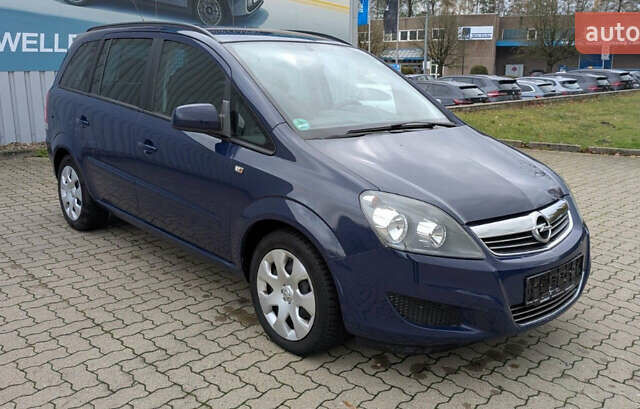 Синій Опель Зафіра, об'ємом двигуна 1.6 л та пробігом 180 тис. км за 6300 $, фото 1 на Automoto.ua
