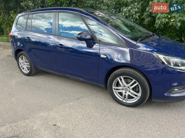 Синій Опель Зафіра, об'ємом двигуна 1.96 л та пробігом 240 тис. км за 13500 $, фото 9 на Automoto.ua