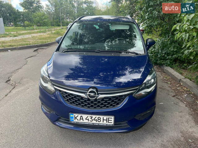 Синій Опель Зафіра, об'ємом двигуна 1.96 л та пробігом 240 тис. км за 13500 $, фото 10 на Automoto.ua