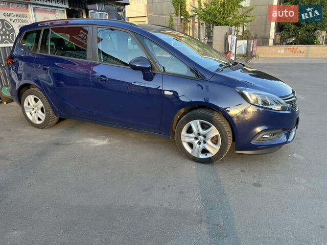 Синій Опель Зафіра, об'ємом двигуна 1.96 л та пробігом 240 тис. км за 13500 $, фото 4 на Automoto.ua