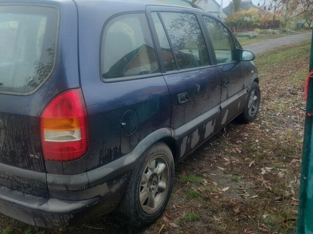 Синій Опель Зафіра, об'ємом двигуна 2 л та пробігом 3 тис. км за 1200 $, фото 2 на Automoto.ua