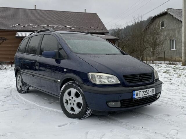 Синий Опель Зафира, объемом двигателя 2 л и пробегом 400 тыс. км за 3000 $, фото 6 на Automoto.ua