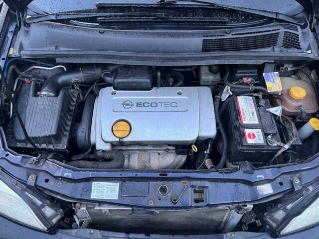 Синий Опель Зафира, объемом двигателя 1.6 л и пробегом 183 тыс. км за 3850 $, фото 8 на Automoto.ua