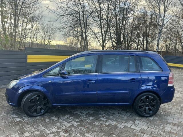 Синий Опель Зафира, объемом двигателя 1.9 л и пробегом 460 тыс. км за 5200 $, фото 5 на Automoto.ua