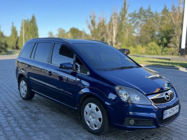 Синій Опель Зафіра, об'ємом двигуна 1.6 л та пробігом 240 тис. км за 4900 $, фото 2 на Automoto.ua