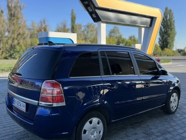 Синій Опель Зафіра, об'ємом двигуна 1.6 л та пробігом 240 тис. км за 4900 $, фото 3 на Automoto.ua