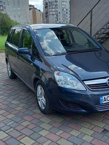 Синій Опель Зафіра, об'ємом двигуна 1.7 л та пробігом 210 тис. км за 6450 $, фото 2 на Automoto.ua