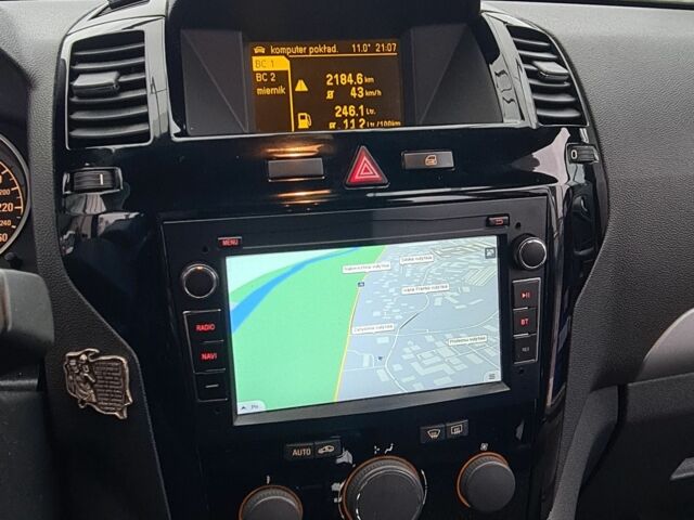 Синий Опель Зафира, объемом двигателя 1.8 л и пробегом 196 тыс. км за 7200 $, фото 14 на Automoto.ua