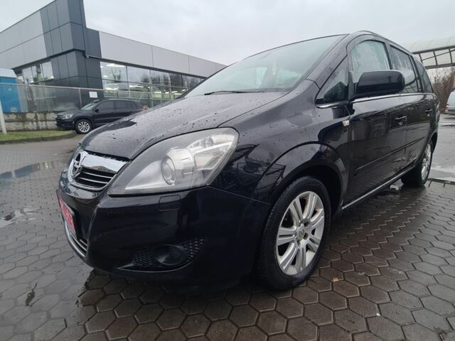 Синий Опель Зафира, объемом двигателя 1.8 л и пробегом 196 тыс. км за 7200 $, фото 1 на Automoto.ua