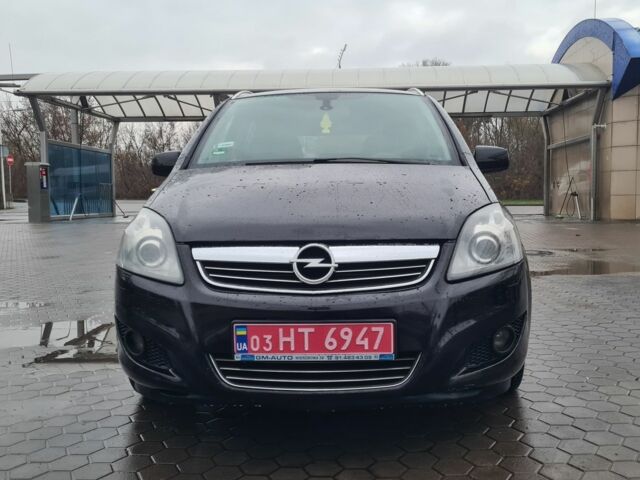 Синий Опель Зафира, объемом двигателя 1.8 л и пробегом 196 тыс. км за 7200 $, фото 7 на Automoto.ua