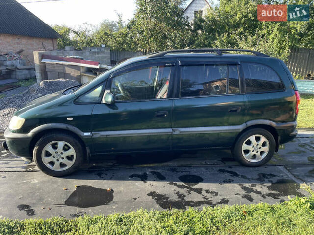Зелений Опель Зафіра, об'ємом двигуна 1.8 л та пробігом 312 тис. км за 3000 $, фото 3 на Automoto.ua