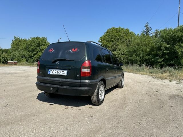 Зеленый Опель Зафира, объемом двигателя 1.6 л и пробегом 380 тыс. км за 2650 $, фото 3 на Automoto.ua