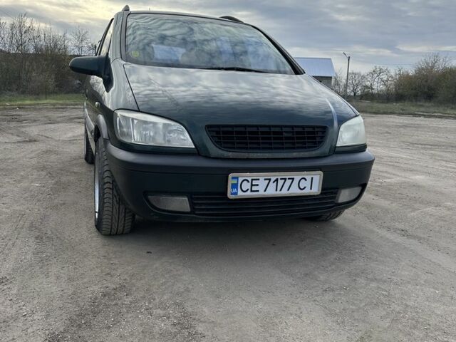 Зеленый Опель Зафира, объемом двигателя 1.6 л и пробегом 380 тыс. км за 2650 $, фото 4 на Automoto.ua