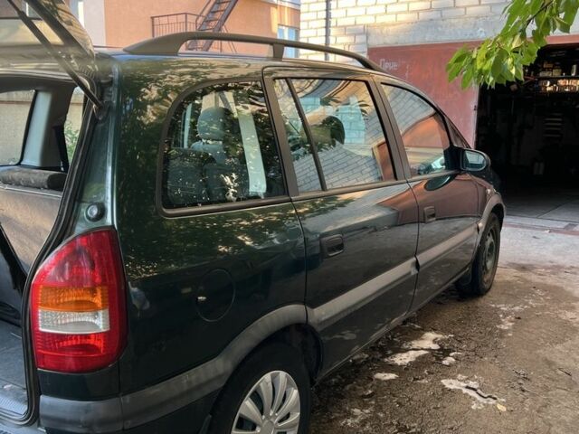 Зеленый Опель Зафира, объемом двигателя 1.8 л и пробегом 270 тыс. км за 3200 $, фото 2 на Automoto.ua