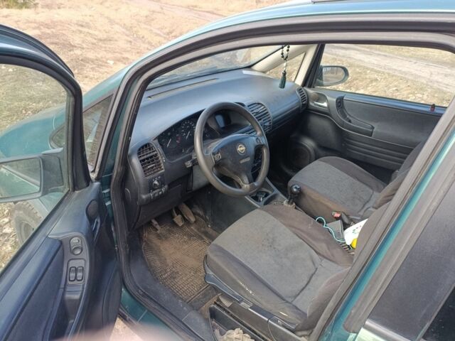 Зелений Опель Зафіра, об'ємом двигуна 2 л та пробігом 423 тис. км за 2610 $, фото 2 на Automoto.ua