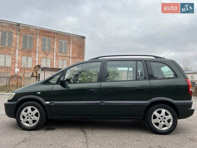 Зеленый Опель Зафира, объемом двигателя 2 л и пробегом 397 тыс. км за 3300 $, фото 30 на Automoto.ua