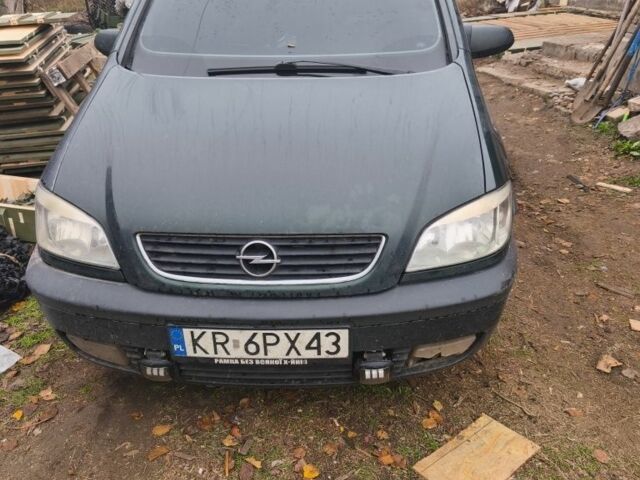 Зелений Опель Зафіра, об'ємом двигуна 1.8 л та пробігом 328 тис. км за 2200 $, фото 1 на Automoto.ua