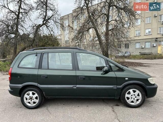 Зеленый Опель Зафира, объемом двигателя 2 л и пробегом 397 тыс. км за 3300 $, фото 37 на Automoto.ua