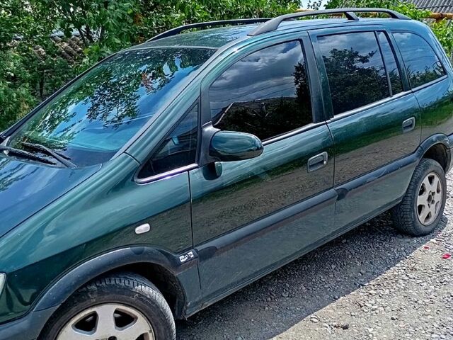 Зелений Опель Зафіра, об'ємом двигуна 1.8 л та пробігом 555 тис. км за 3500 $, фото 2 на Automoto.ua