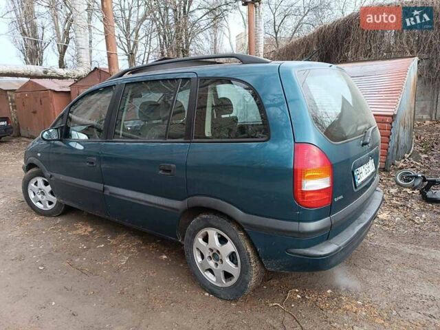 Зелений Опель Зафіра, об'ємом двигуна 1.6 л та пробігом 80 тис. км за 4000 $, фото 4 на Automoto.ua
