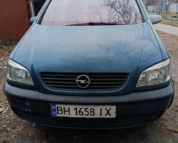 Зелений Опель Зафіра, об'ємом двигуна 1.6 л та пробігом 80 тис. км за 4000 $, фото 1 на Automoto.ua