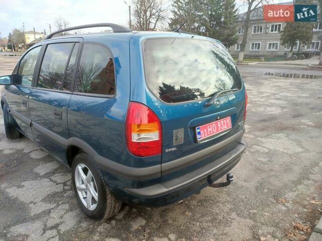 Зеленый Опель Зафира, объемом двигателя 1.8 л и пробегом 207 тыс. км за 5400 $, фото 4 на Automoto.ua