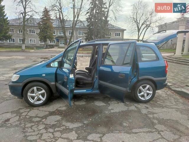 Зеленый Опель Зафира, объемом двигателя 1.8 л и пробегом 207 тыс. км за 5400 $, фото 12 на Automoto.ua