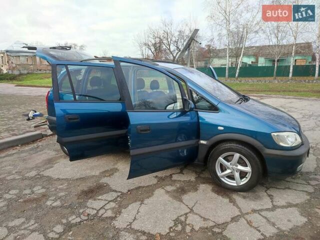 Зеленый Опель Зафира, объемом двигателя 1.8 л и пробегом 207 тыс. км за 5400 $, фото 18 на Automoto.ua