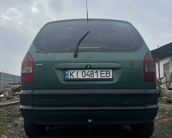 Зеленый Опель Зафира, объемом двигателя 2 л и пробегом 250 тыс. км за 2400 $, фото 7 на Automoto.ua