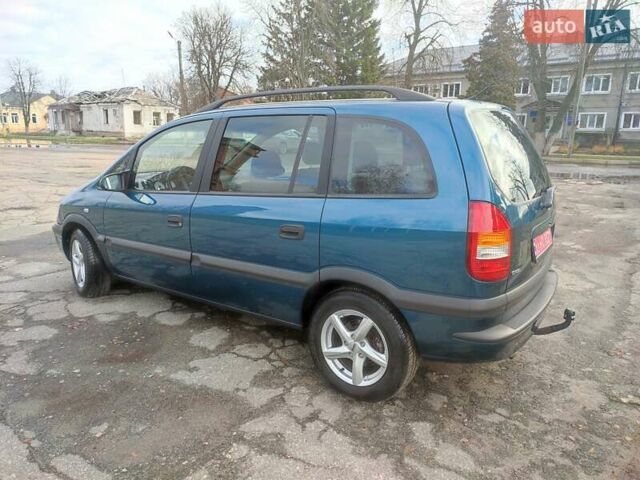 Зеленый Опель Зафира, объемом двигателя 1.8 л и пробегом 207 тыс. км за 5400 $, фото 3 на Automoto.ua