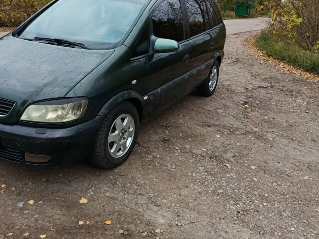 Зелений Опель Зафіра, об'ємом двигуна 2 л та пробігом 2 тис. км за 2850 $, фото 2 на Automoto.ua