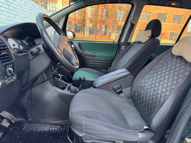 Зеленый Опель Зафира, объемом двигателя 2 л и пробегом 345 тыс. км за 3500 $, фото 11 на Automoto.ua