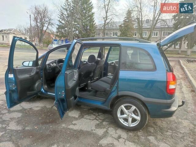 Зеленый Опель Зафира, объемом двигателя 1.8 л и пробегом 207 тыс. км за 5400 $, фото 13 на Automoto.ua