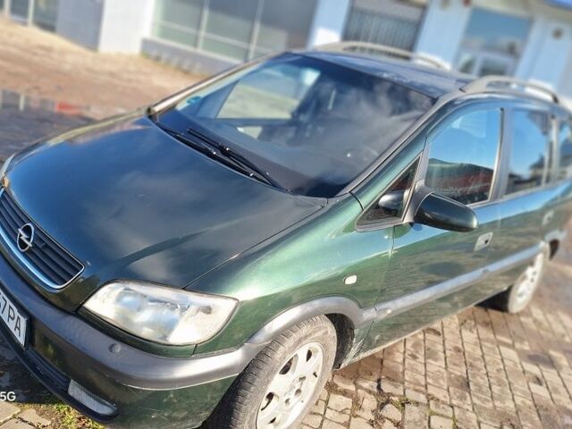 Зелений Опель Зафіра, об'ємом двигуна 2 л та пробігом 365 тис. км за 2650 $, фото 1 на Automoto.ua