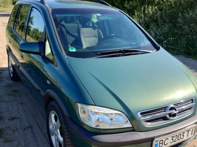 Зеленый Опель Зафира, объемом двигателя 1.8 л и пробегом 233 тыс. км за 3100 $, фото 7 на Automoto.ua