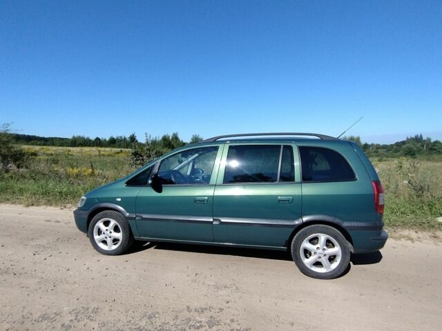 Зеленый Опель Зафира, объемом двигателя 1.8 л и пробегом 233 тыс. км за 3100 $, фото 4 на Automoto.ua