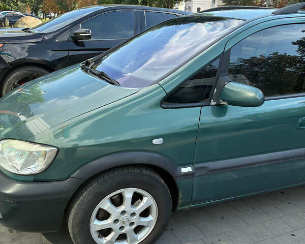 Зеленый Опель Зафира, объемом двигателя 2 л и пробегом 254 тыс. км за 3800 $, фото 32 на Automoto.ua