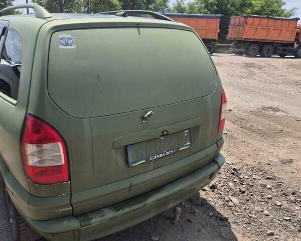 Зеленый Опель Зафира, объемом двигателя 2.2 л и пробегом 400 тыс. км за 2500 $, фото 8 на Automoto.ua