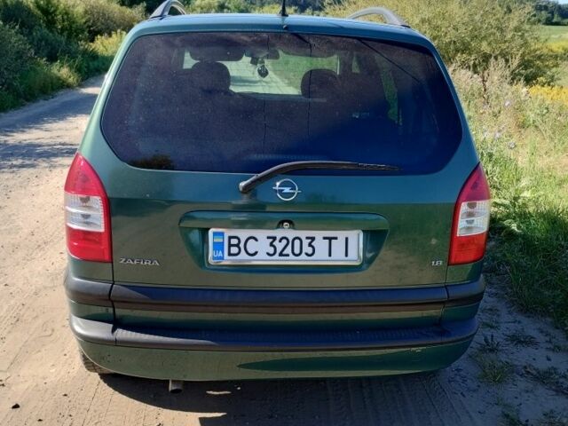 Зеленый Опель Зафира, объемом двигателя 1.8 л и пробегом 233 тыс. км за 3100 $, фото 5 на Automoto.ua