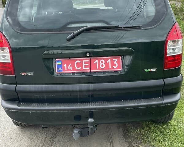 Зеленый Опель Зафира, объемом двигателя 1.8 л и пробегом 258 тыс. км за 3999 $, фото 6 на Automoto.ua