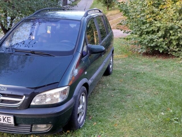 Зелений Опель Зафіра, об'ємом двигуна 1.6 л та пробігом 193 тис. км за 5200 $, фото 2 на Automoto.ua