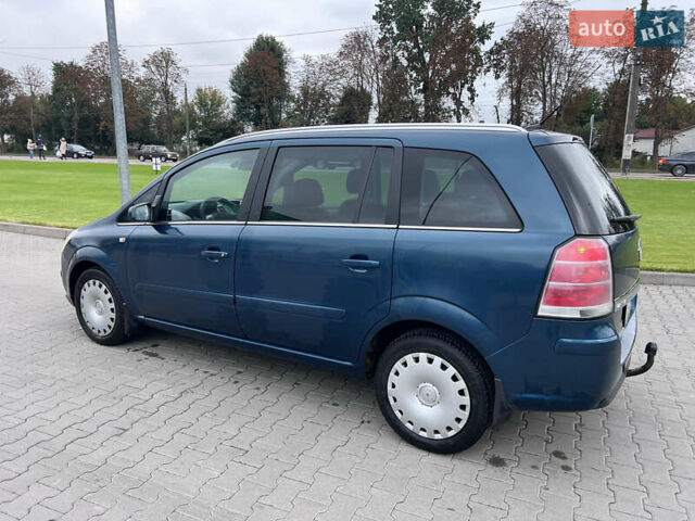 Зеленый Опель Зафира, объемом двигателя 1.6 л и пробегом 323 тыс. км за 5350 $, фото 14 на Automoto.ua