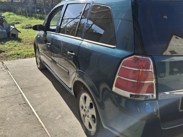 Зелений Опель Зафіра, об'ємом двигуна 1.6 л та пробігом 239 тис. км за 4500 $, фото 13 на Automoto.ua