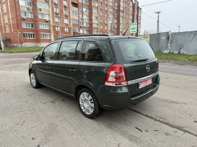 Зеленый Опель Зафира, объемом двигателя 1.6 л и пробегом 222 тыс. км за 6500 $, фото 4 на Automoto.ua