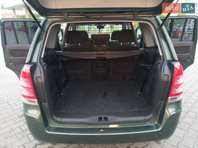 Зеленый Опель Зафира, объемом двигателя 1.8 л и пробегом 203 тыс. км за 6999 $, фото 12 на Automoto.ua