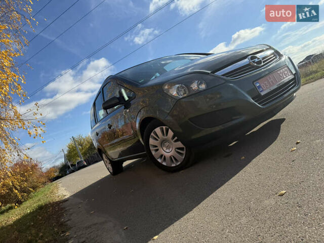 Зеленый Опель Зафира, объемом двигателя 1.6 л и пробегом 222 тыс. км за 7000 $, фото 21 на Automoto.ua