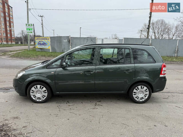 Зеленый Опель Зафира, объемом двигателя 1.6 л и пробегом 222 тыс. км за 6500 $, фото 3 на Automoto.ua